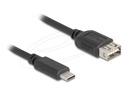 Delock USB-Kabel - USB-C (M) zu USB (W) umkehrbar