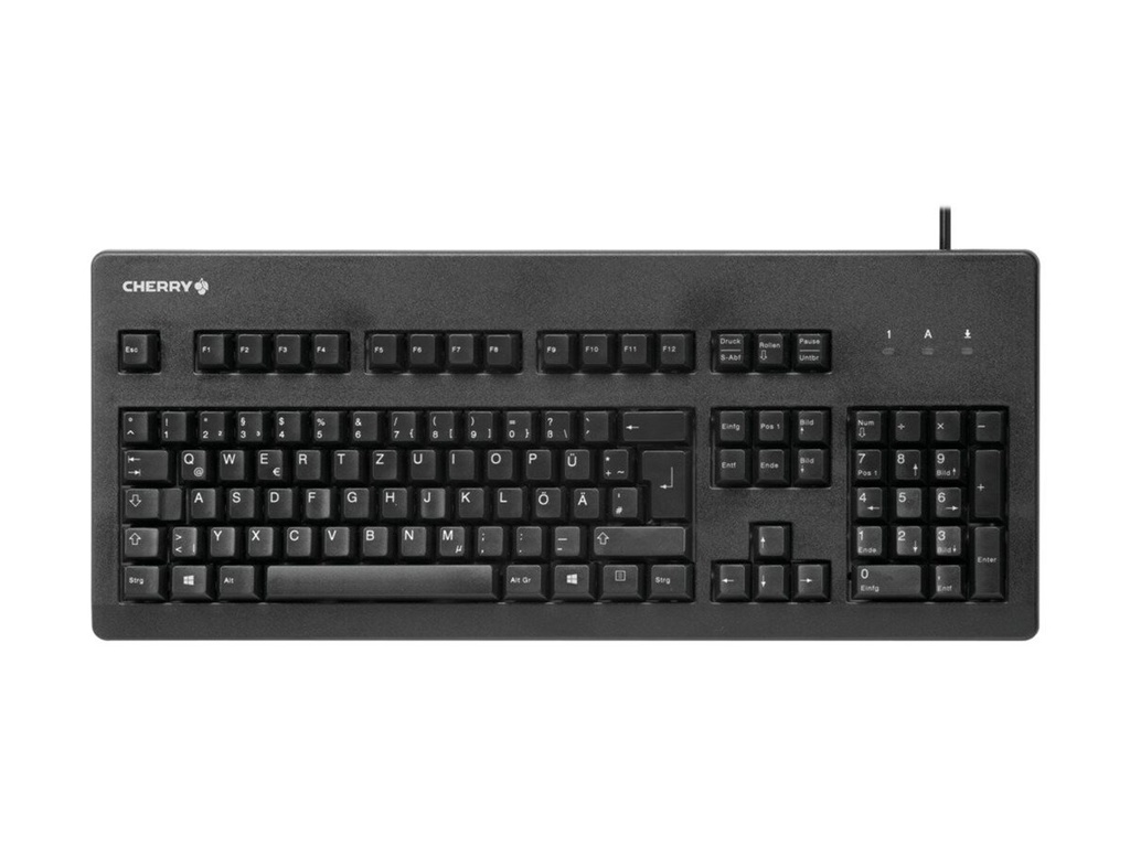 Cherry G80-3000 - Tastatur - PS/2, USB - GB