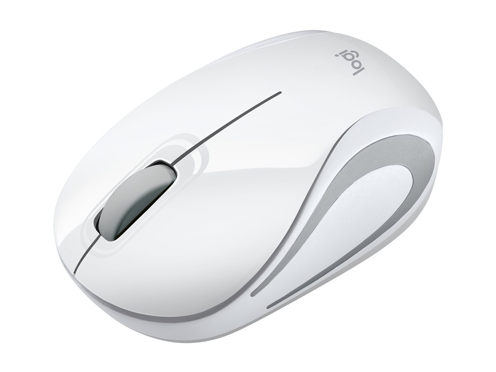 Logitech Maus M187 - kabellos*weiss* - Maus - 1.000 dpi