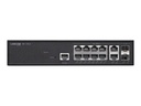 Lancom GS-2412 - Switch - managed - 10 x/1000+ 2 1 Gigabit SFP - an Rack - Switch - 0,1 Gbps