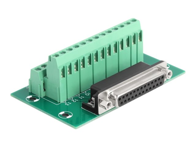 Delock Serieller Adapter - DB-25 (M) zu 26-poliger