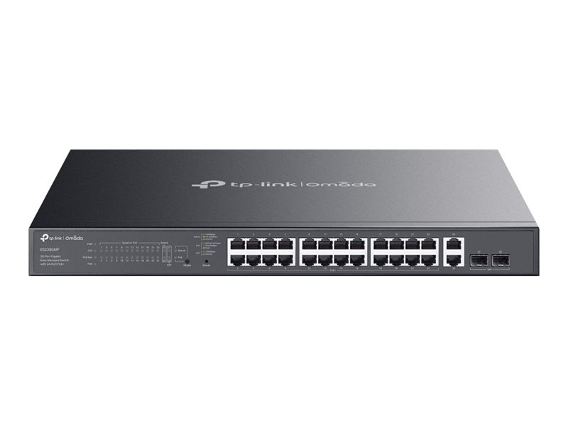 TP-LINK Omada ES228GMP V1.6 - Switch - managed - 24 x 10/100/1000 (PoE+)