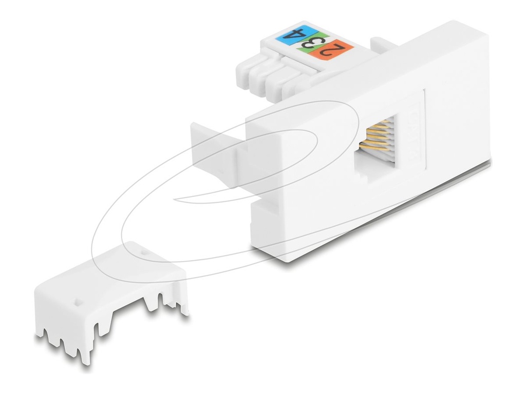 Delock Easy 45 - Einrastmodul - UTP - RJ 12