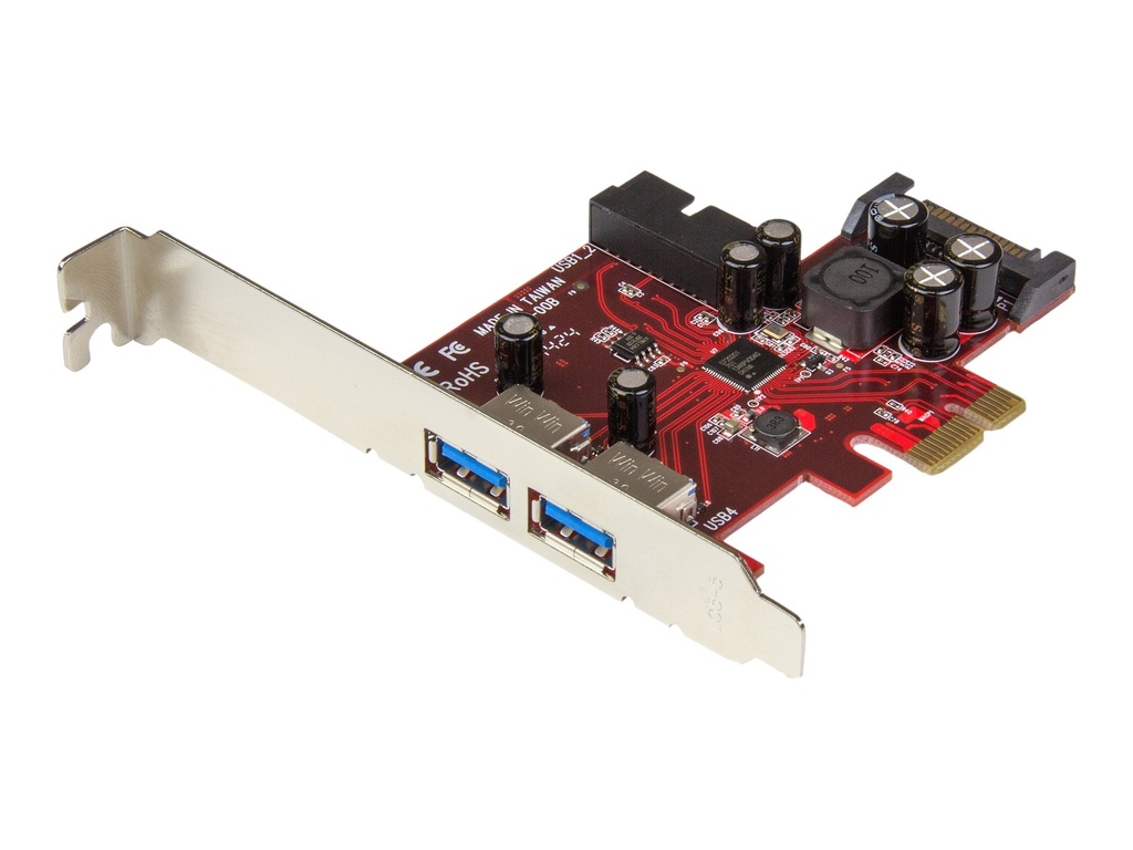 [PEXUSB3S2EI] StarTech.com 4 Port USB 3.0 PCI Express-Karte