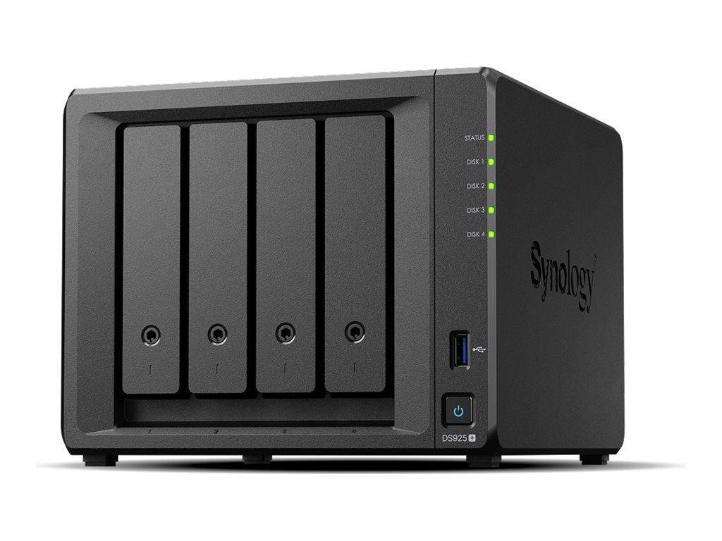 Synology Disk Station DS925+ - NAS-Server - 4 Schächte