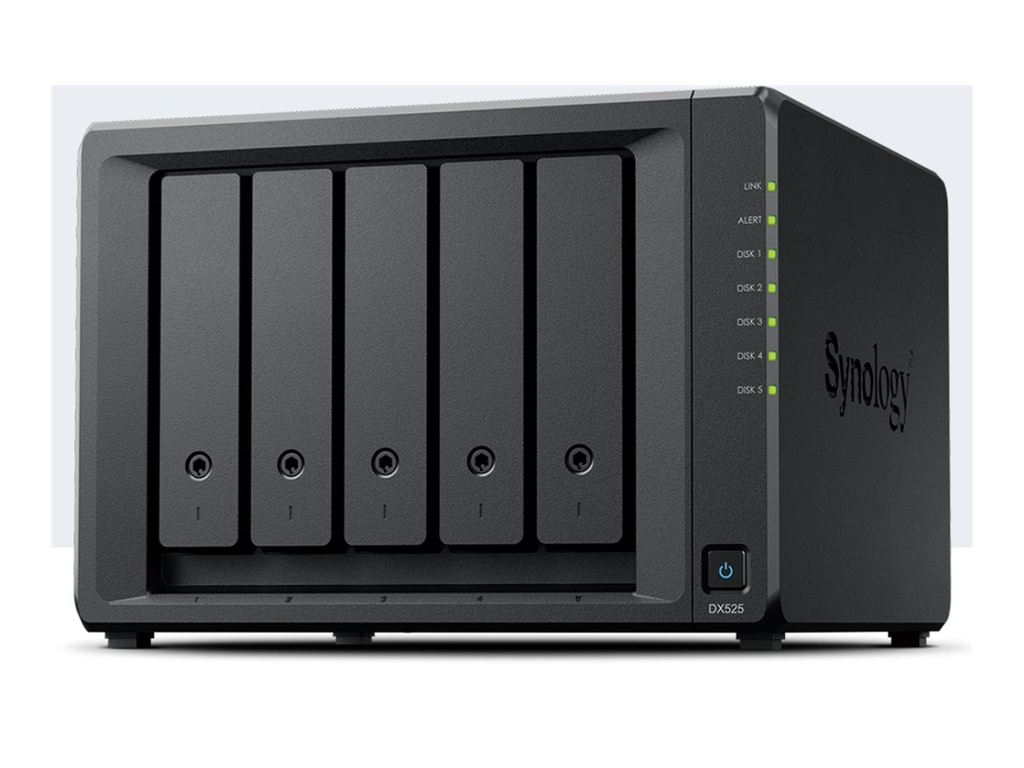 Synology DX525 - Speichergehäuse - 5 Schächte