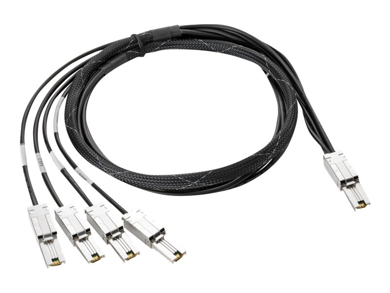 HPE Externes SAS-Kabel - 4-Lane - 4x Shielded Mini MultiLane SAS (SFF-8088)