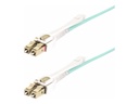 StarTech.com 3m LC/LC-UPC OM4 Multimode Glasfaser Patchkabel, Push-Pull - Patch-Kabel - LC/UPC Multi-Modus (M)