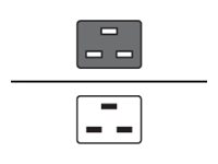 HPE Stromkabel - IEC 60320 C19 zu IEC 60320 C20