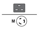 HPE Stromkabel - IEC 60320 C19 zu NEMA L6-20 (M)