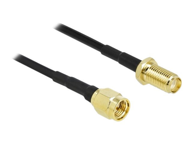 Delock Antennenkabel - SMA Stecker zu SMA Gefäß