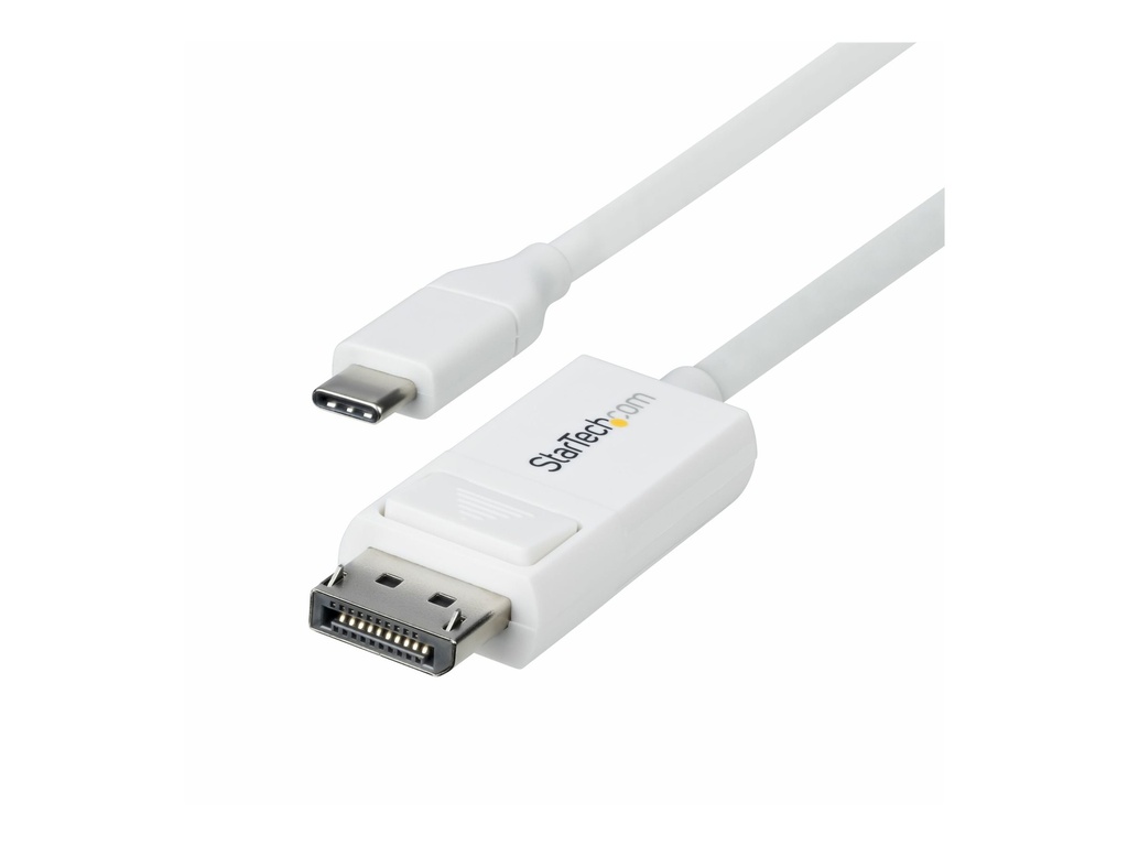 StarTech.com 6.6ft (2m) USB C to DisplayPort 1.2 Cable, Bidirectional - DisplayPort-Kabel - USB-C (M)