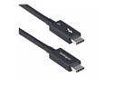 StarTech.com 2.6ft (80cm) Thunderbolt 5 Cable, 80Gbps/120Gbps, Certified - Thunderbolt-Kabel - Thunderbolt 5 (M)