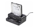 StarTech.com M.2 NVMe to 2.5/3.5" SATA Drive Duplicator, Dual Bay Cloner - Solid State / Festplattenduplikator - 2 Schächte (SATA-600 / PCI Express (NVMe))