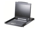 ATEN CL1000N - KVM-Konsole - PS/2, USB - Deutsch - 48.3 cm (19")