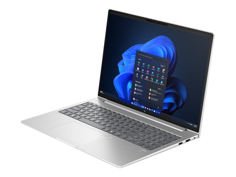 HP EliteBook 6 G1i Notebook AI - 177-Grad Scharnierdesign - Intel Core Ultra 7 255U / 2 GHz - Win 11 Pro - Intel Graphics - 32 GB RAM - 1 TB SSD NVMe, TLC - 40.6 cm (16")
