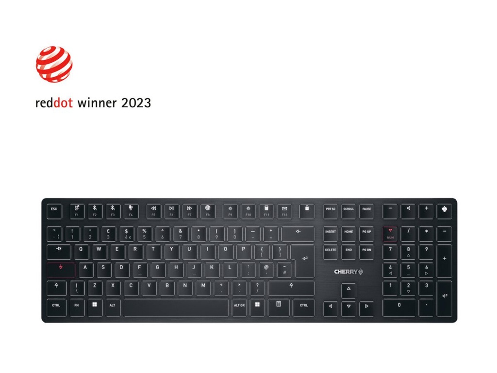 Cherry KW X ULP - Tastatur - hintergrundbeleuchtet