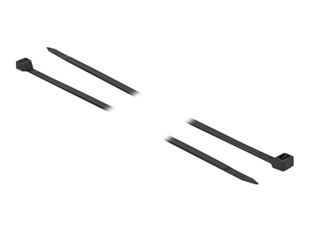 Delock Kabelbinder - 80 cm - Schwarz (Packung