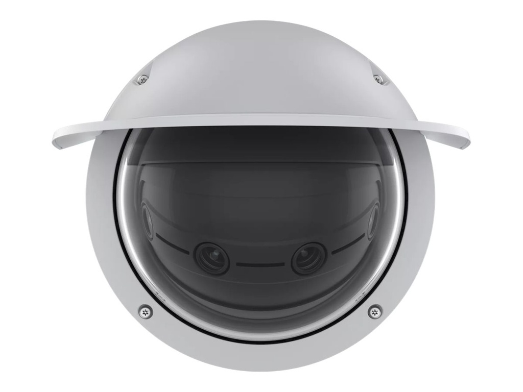 [02658-001] Axis Q48 Series Q4809-PVE - Panoramakamera - Multi-Sensor + Schwenk / Neigung / Roll - Kuppel - Außenbereich - Vandalismussicher / Wetterbeständig - Farbe (Tag&Nacht)
