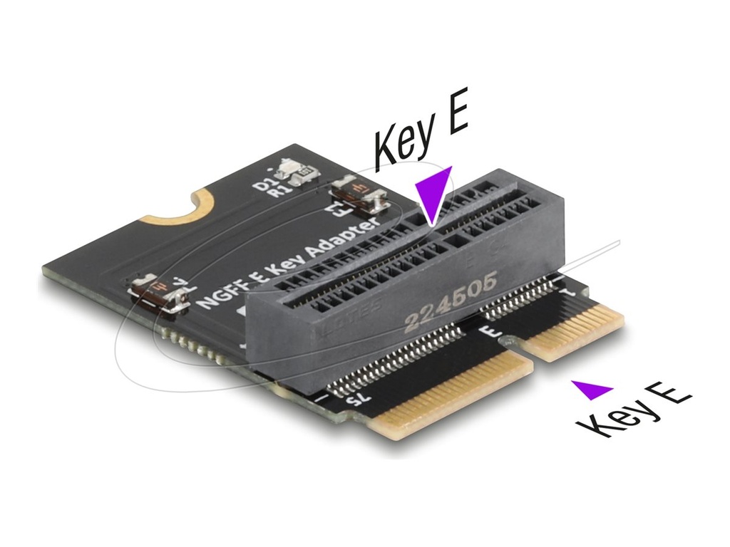 Delock Schnittstellenadapter - M.2 Key E männlich