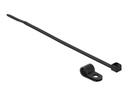 Delock Kabelbinder-Kit - 15 cm - Schwarz