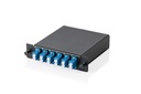DIGITUS MPO Kassette, Singlemode OS2, LC/DX, LC auf MPO, für 3 Kassettenfelder