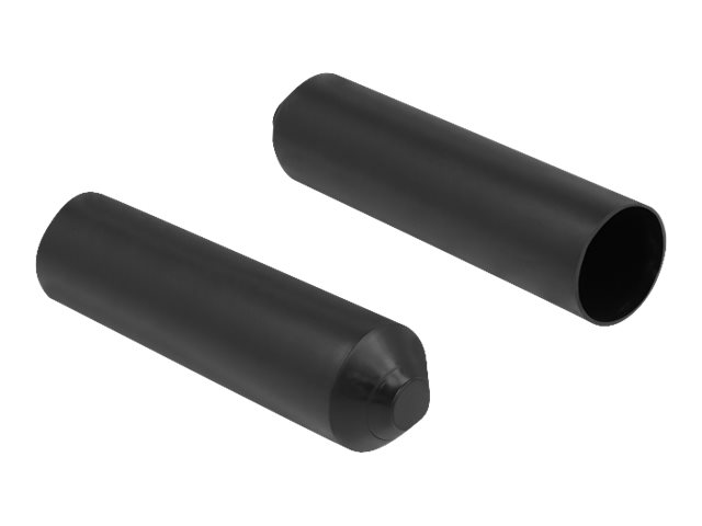 Delock Kabelschutzkappe - Schwarz (Packung