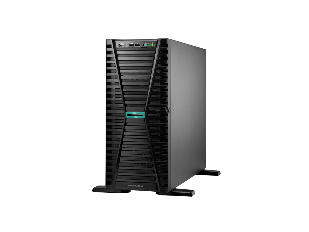 [P83112-425] HPE ProLiant ML110 Gen11 - Server - Tower - 4.5U - 1-Weg - 1 x Xeon Silver 4514Y / 2 GHz - RAM 64 GB - SATA/SAS/PCI Express - Hot-Swap 6.4 cm (2.5")
