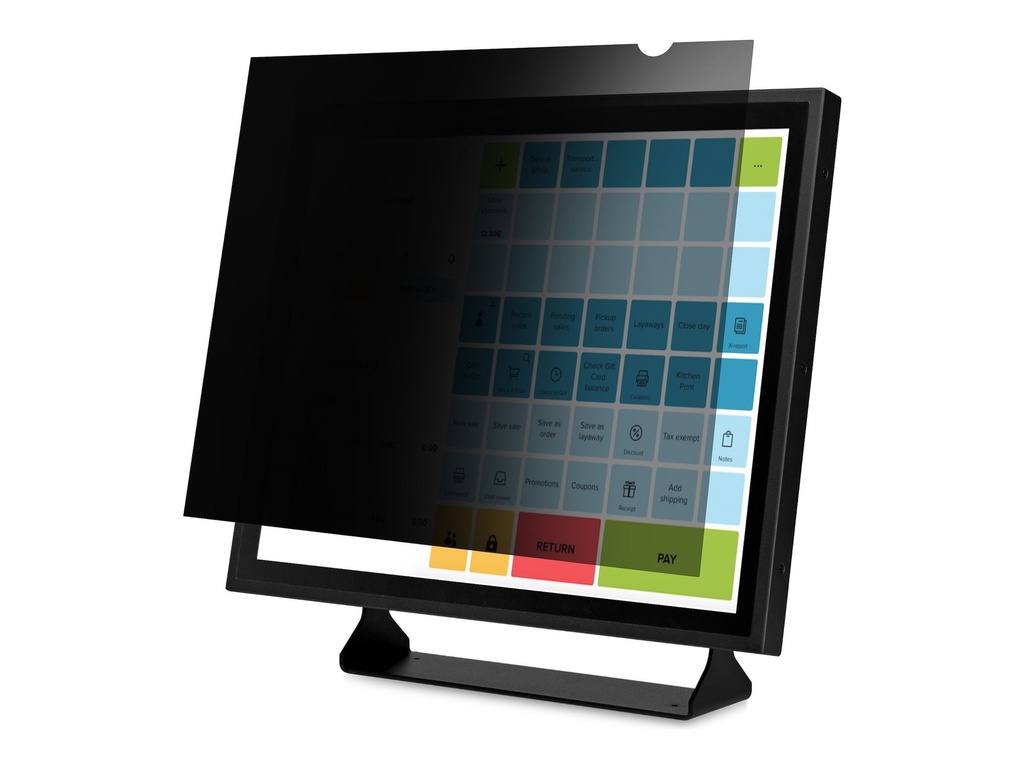 StarTech.com 17-inch 5:4 Computer Monitor Privacy Filter, Anti-Glare Privacy Screen with 51% Blue Light Reduction, Black-out Monitor Screen Protector w/+/- 30 deg. Viewing Angle, Matte and Glossy Sides (1754-PRIVACY-SCREEN)