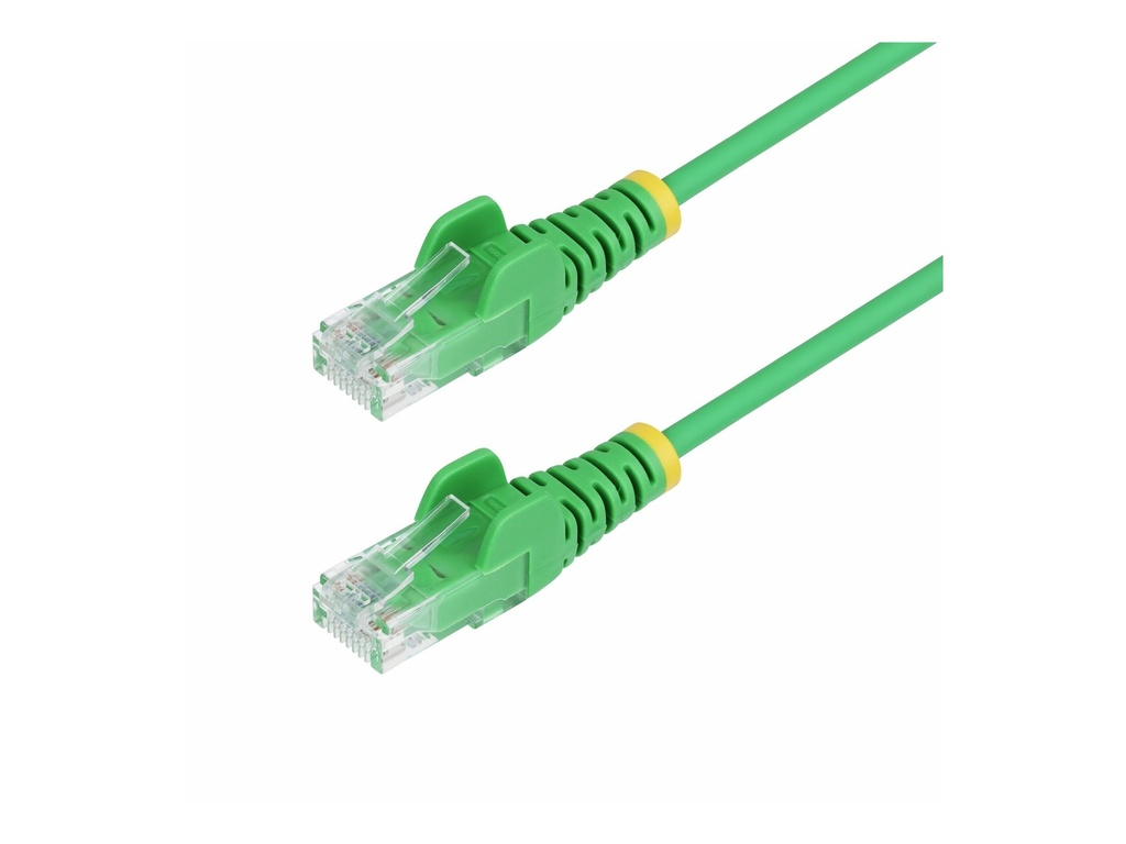 StarTech.com 3m Green Slim CAT6 Ethernet Cable, Snagless, 28AWG, LSZH - Patch-Kabel - RJ-45 (M)