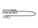 StarTech.com USB-C Multiport Adapter w/Attached USB-C to USB-A Dongle, Dual HDMI (4K30Hz/1080p60Hz)