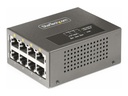 StarTech.com 4-Port Multi-Gigabit PoE++ Injector, bis 5G & 95W, Unmanaged - Power Injector (montierbar an DIN-Rail/Wand)