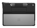 Urban Armor Gear UAG Scout Series - Hintere Abdeckung für Tablet - widerstandsfähig - mit Handgurt - Schwarz - für Microsoft Surface Pro Copilot+ PC (12-inch)