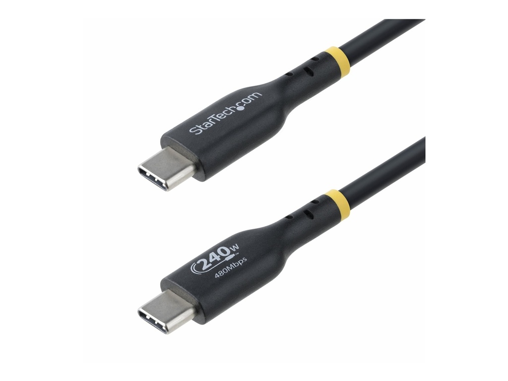 StarTech.com 4m USB-C Ladekabel, USB-IF zertifiziert, 240W PD EPR, M/M - USB-Kabel - USB-C (M)
