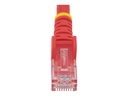 StarTech.com Startech 50cm CAT6 Ethernet Cable, 10 Gigabit Snagless RJ45 650MHz 100W PoE Patch Cord, CAT 6 10GbE UTP Network Cable w/Strain Relief, Red, Wiring is UL Certified/TIA - Category 6 - 24AWG (N6PATC50CMRD)