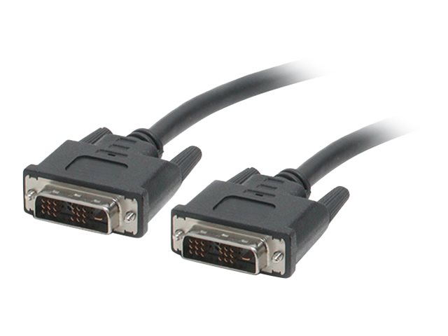 StarTech.com 1,8m DVI-D Single Link Kabel - St/St - DVI Monitorkabel - 1920x1200 - DVI Verbindungskabel / Anschlusskabel - Schwarz - DVI-Kabel - DVI-D (M)