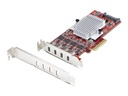 StarTech.com 4-Port USB Type-C PCIe Card, USB-C