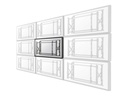 Neomounts LED-VW1750BLACK - Halterung - für LCD-Display