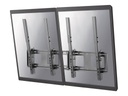 Neomounts NS-WMB200P - Halterung - für 2 LCD-Displays - Schwarz - Bildschirmgröße: 101.6-132.1 cm (40"-52")