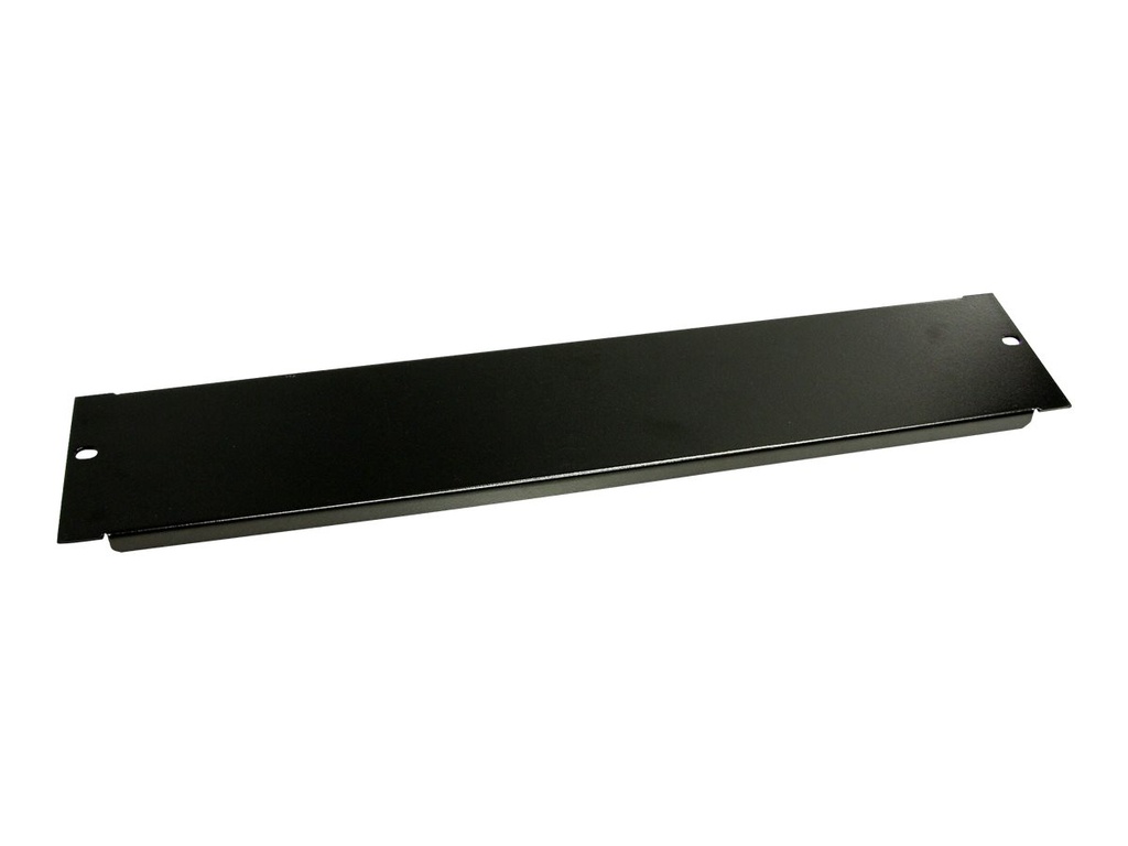 StarTech.com 2 HE Rack Blindblende für 19 Serverschränke und Racks - Blindabdeckung - Schwarz - 2U - 48.3 cm (19")