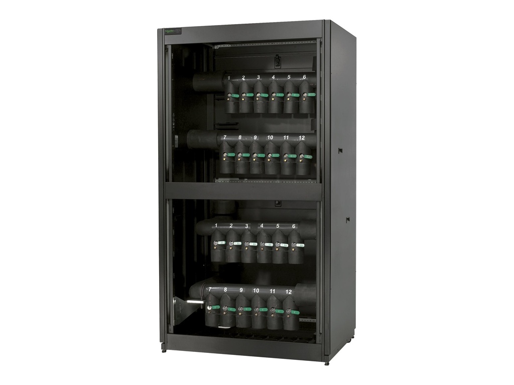 APC InfraStruXure 12 Circuit, Bottom/Top Mains, Top Distribution Piping