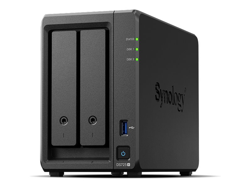 Synology Disk Station DS725+ - NAS-Server - RAID JBOD, 0, 1, 5, 6, 10