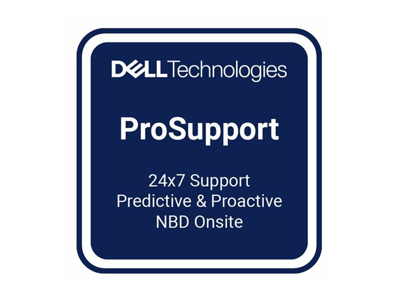 Dell Erweiterung von 1 jahr Basic Onsite auf 5 jahre ProSupport - Serviceerweiterung - Arbeitszeit und Ersatzteile (für Notebooks)