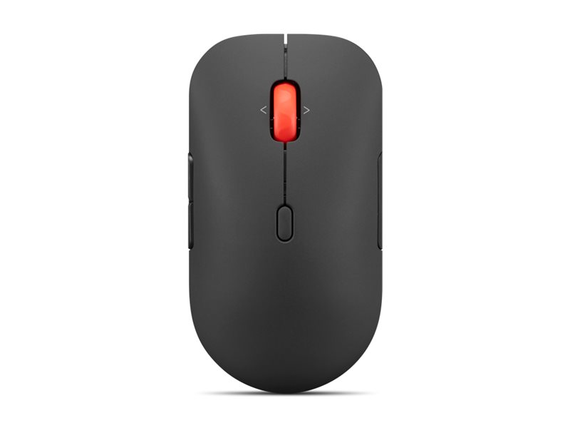 Lenovo Pro Plus 6050 - Maus - Multi-Mode - optisch - 6 Tasten - kabellos - Bluetooth 5.3, 2.4 GHz - kabelloser Empfänger (USB)