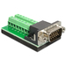 Delock Adapter Terminalblock> VGA Stecker - Adapter - Digital/Display/Video