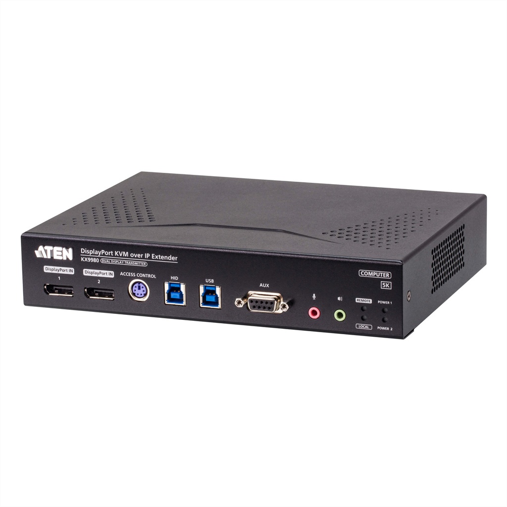 ATEN KX9980T - KVM-Extender - Sender - DisplayPort - über Glasfaser - USB -