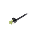 Synergy 21 Patchkabel RJ45 CAT6A 500Mhz schwarz S-STP S/FTP slimline rund d - Kabel - Netzwerk