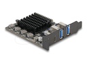 Delock Speicher/USB3.0-Controller - 3 Sender/Kanal