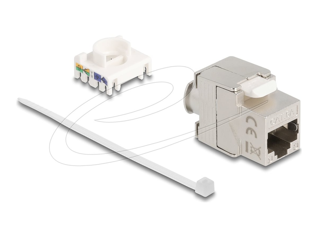 [90723] Delock Keystone-Modul - RJ-45 (W) zu LSA (W)
