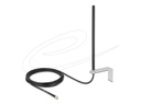 Delock Antenne - 5G, LTE, SMA plug, fixed with connection cable RG-174, 3 m